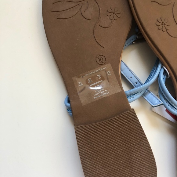 Joe Boxer Shoes Joe Boxer Sz Sandal Blue Poshmark